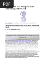 Download MembuatLinkReadMorePadaDaftarArtikelDenganPHPMysqlbyHmnDamanikSN139716706 doc pdf