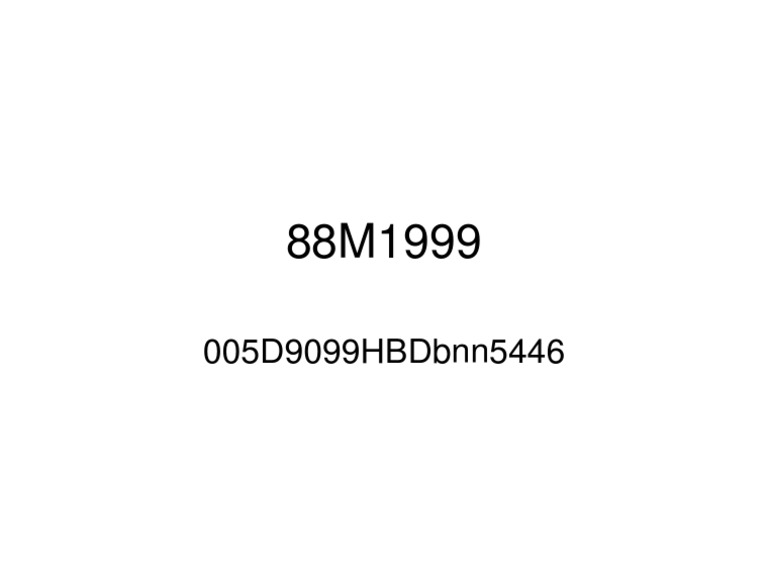 005 D9099 HBDBNN 5446 | PDF