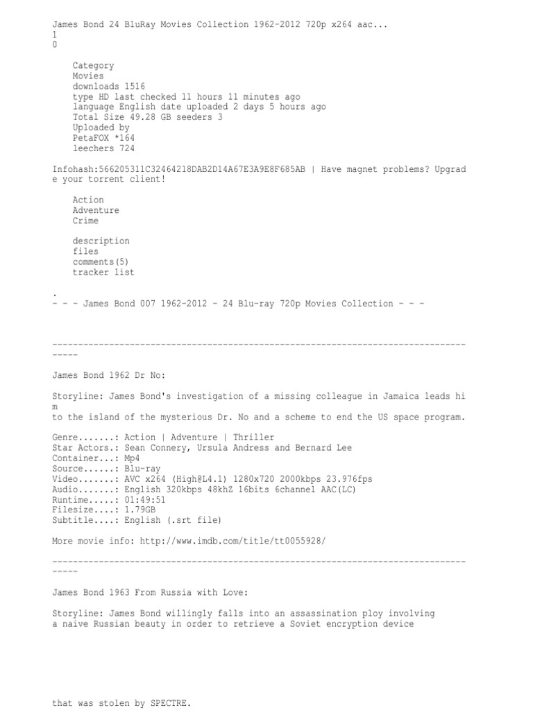 Srt File Link For Casino Royale