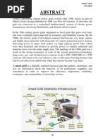 Download PROJECT REPORT ON SMART GRID by Rajnish Chandra Prasad SN139721062 doc pdf