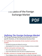 The Basics of The Foreign Exchange Market