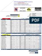 Juego 4 DN San Lazaro Vs Rafael Barias