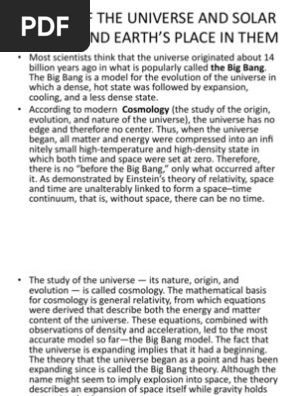 0203geologyorigin Of The Universe And Solar Systempdf