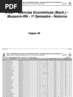 0036relacao Geral de Candidatos Classificados Por Curso Em Ordem de Classificacao(26!03!2013)
