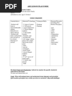 Imaniarline Lesson Plan