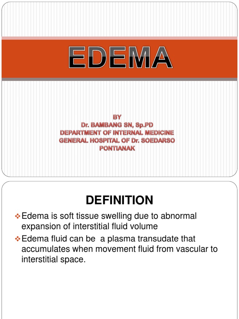 Edema | Edema | Renal Function