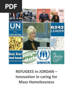 Jordan Refugees Media Tour May 2013
