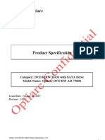 AD-7560S Product Specification Optiarc