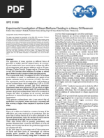 SPE 91968 Experimental Investigation of Steam/Methane Flooding in A Heavy Oil Reservoir