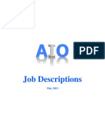 AIO Job Descriptions