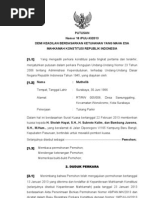 Download Putusan_sidang_18 PUU 2013 Adminduk - Telah Ucap 30 April 2013 _final by Mbah Santowaan Cikeruh SN139755764 doc pdf