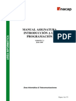 Manual Programacion