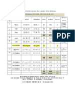 Calendarizacion 2013