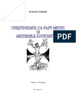 Steiner Rudolf - Crestinismul CA Fapt Mistic Si Secretele Antichitatii Crestine