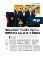 Separados Muestra El Primer Matrimonio Gay de Chile