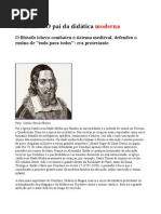 Biografia de Comênio