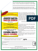 The University of Chicago Spanish English Dictionary