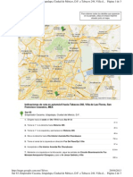 Indicaciones de Ruta en Automóvil Hacia Tabacos 248, Villa de Las Flores, San Francisco Coacalco, MEX