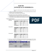 12 Pembuatan Program Penjualan Sederhana