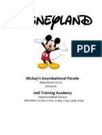 Disneyland and CA Adventure Attractions Guide
