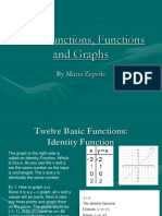 Basic Functions Functions and Graphs