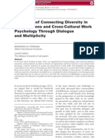 Ferdman and Sagiv - The Value of Connecting Diversity in Organizations and Cross-Cultural Work Psychology (IO Psych Perspectives 9-2012)