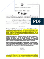 Decreto 0723 de 2013 - Afiliación al Sistema general de Riesgos Laborales.pdf