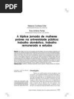 A tríplice jornada das mulheres