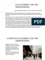 Capitulo II Acuerdo 2 de 1980