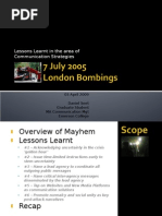 IABD2009 London Bombing Presentation