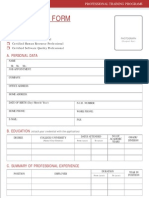 Diploma Registration Form in Adob Acrobat