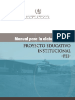 Manual para Elaborar El PEI