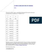 0111-Calculando Valores Num Intervalo de Semanas