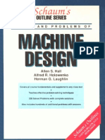SCHAUM's Outline of Machine Design-1961