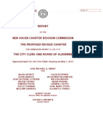 Report of The 2002 Charter Revision Commission, Revised To 2013