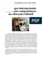 Magalhães - Pedagogos condenam computadores na educação infantil