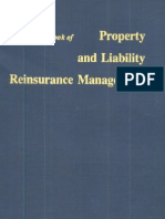 A Reference Book of Property and Liability Reinsurance Management - by Robert Reinarz, 1969