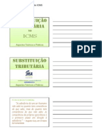 01 - Curso Substituição Tributária - ICMS BA - Apostila 2012 PDF