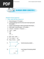 Download Soal Matematika Sd Kelas 3 Semester 2 by Firqih Eka Iswara SN139857878 doc pdf