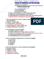 Pediatrics MCQs 1