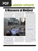 A massacre of demonstrators in Bangladesh