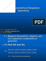 Measurements of Sequence Quantities
