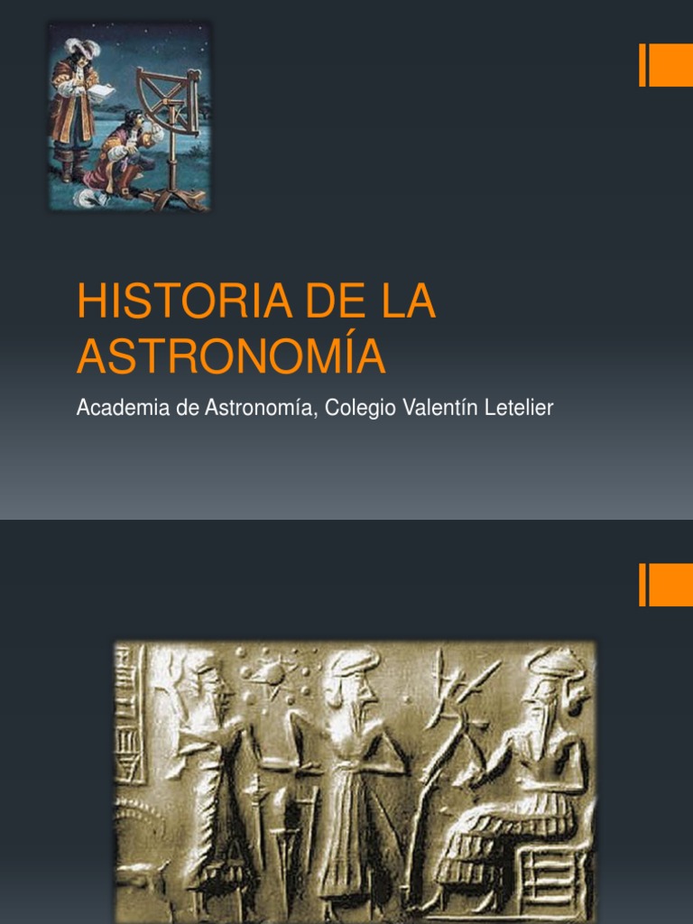 Historia de La Astronomía | PDF