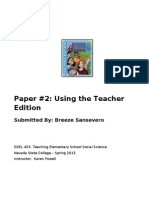 Using The Teachers Edition