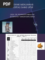 Sains (Tahun 6) Unit 1: Interaksi Antara Hidupan 