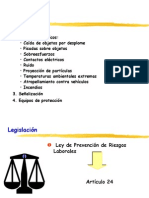 Indice: 1. Legislación 2. Riesgos Específicos