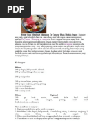 Download Resep Cara Membuat Minuman Es Campur Buah Mudah Segar by Edo Budiman SN139892261 doc pdf