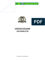 Corporation Bank: Core Banking Setup