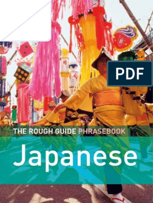 The Rough Guide Phrasebook Japanese Linguistics Grammar