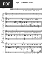 Download Ayat Ayat Cinta Rossa Sheet Music by Jayvyn Host SN139913495 doc pdf